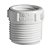 BUCHA BRANCO 11/2X1/2 COM ROSCA 213 KRONA 460907 - Imagem 1