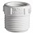 BUCHA BRANCO 1X1/2 COM ROSCA 209 KRONA 460850 - Imagem 1