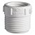 BUCHA BRANCO 3/4X1/2 COM ROSCA 0208 KRONA 460842 - Imagem 1