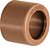 BUCHA MARROM CURTA 1X3/4 0361 KRONA 462101 - Imagem 1