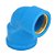 COTOVELO AZUL 3/4X1/2 LISO E ROSCA 0499 KRONA 458899 - Imagem 1