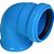 COTOVELO AZUL 38X40 COM VEDAÇÃO 0624 KRONA 459410 - Imagem 1