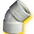 COTOVELO BRANCO 1X45 252 KRONA 461571 - Imagem 2