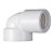 COTOVELO BRANCO 3/4X1/2 COM ROSCA 262 KRONA 461652 - Imagem 1