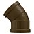 COTOVELO MARROM 11/2X45 0419 KRONA 462527 - Imagem 1