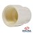 LUVA BRANCO 3/4X1/2 COM ROSCA 285 KRONA 461733 - Imagem 1