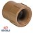 LUVA MARROM 11/2 COM ROSCA 0492 KRONA 458821 - Imagem 1