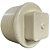PLUG BRANCO 11/2 ROSCA 296 KRONA 461830 - Imagem 1