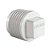 PLUG BRANCO 3/4 ROSCA 0294 KRONA 461814 - Imagem 1