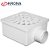 RALO SIFONADO QUADRADO BRANCO 100X52X40 Nº 43 0931 KRONA 459976 - Imagem 1