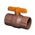 REGISTRO ESFERA MARROM 32MM 542 KRONA 458970 - Imagem 1