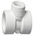 TEE BRANCO 11/2X3/4 307 KRONA 461920 - Imagem 1