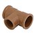 TEE MARROM 3/4X1/2 COM ROSCA 0495 KRONA 458864 - Imagem 1