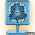 VENTILADOR DE MESA TURBO AZUL 127V 62-3105 VENTIDELTA 899771 - Imagem 3