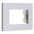 PLACA SLEEK MÓVEIS 1P COM S BRANCO 5787 15787 MARGIRIUS 896527 - Imagem 1