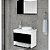 KIT BERGAMO 63,5CM PRETO 578442 AJ RORATO 686883 - Imagem 1