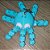 CHAVEIRO POLVO 12CM AZUL CLARO CORRENTE PRATA LIENAMIYA IMPRESSO EM 3D 903566 - Imagem 3