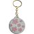 CHAVEIRO PORTA JOIA 4CM BRANCO ROSA CORRENTE OURO LIENAMIYA IMPRESSO EM 3D 903558 - Imagem 1