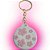 CHAVEIRO PORTA JOIA 4CM BRANCO ROSA CORRENTE OURO LIENAMIYA IMPRESSO EM 3D 903558 - Imagem 2