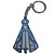 CHAVEIRO APARECIDA 6CM AZUL ESCURO CORRENTE PRATA LIENAMIYA IMPRESSO EM 3D 903507 - Imagem 1