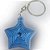 CHAVEIRO ESTRELA SENSORIAL 4CM AZUL ESCURO CORRENTE PRATA LIENAMIYA IMPRESSO EM 3D 903485 - Imagem 2