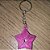 CHAVEIRO ESTRELA SENSORIAL 4CM ROXO CORRENTE PRATA LIENAMIYA IMPRESSO EM 3D 903477 - Imagem 3