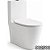 BACIA COM CAIXA ACOPLADA, ASSENTO, ENGATE, PARAFUSO E ANEL SAN-001 BRANCO STILLUS HOME 902500 - Imagem 1