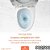 BACIA COM CAIXA ACOPLADA, ASSENTO, ENGATE, PARAFUSO E ANEL SAN-001 BRANCO STILLUS HOME 902500 - Imagem 14