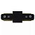 CONECTOR RETO PARA TRILHO BLUMENAU SLIM PRETO 30021101 781622 - Imagem 1