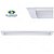 LUMIN BLUMENAU SLIM 36W 6500K BR *CARTAO - Imagem 1