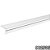 PERFIL LED BLUMENAU SOB 17X7X3 BR ALUM - Imagem 1