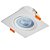 LUMINÁRIA SPOT LED BLUMENAU EMBUTIR 6W 6500K QUADRADO BIVOLT - Imagem 1