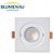 SPOT LED BLUMENAU EMB 8W QUAD 6500K BIV - Imagem 1
