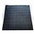PISO DE BORRACHA PASTILHADO PRETO 50X50CM ULT075 711934 CADA UNIDADE - Imagem 1