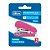 Grampeador 12 Folhas Mini com Extrator- Rosa- Tilibra - Imagem 1