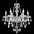 Lustre pendente com 6 braços modelo COD10025 - Imagem 2