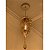 Lustre pendente cor ambar 155 H255MM marca inobari modelo COD10089 - Imagem 2