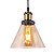 Lustre pendente cor ambar D180xH180MM modelo COD10042 - Imagem 1