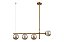 Lustre pendente cor ambar L800 H1200MM marca inobari modelo COD10086 - Imagem 2