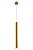 Lustre pendente cor cobre  F40xH400MM marca inobari modelo COD10069 - Imagem 1