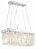 Lustre pendente cor cromada D500xW200xH180 modelo COD10013 - Imagem 1
