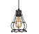 Lustre pendente cor preta D140xH220MM modelo COD10030 - Imagem 1