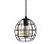 Lustre pendente cor preta D180xH180MM modelo COD10032 - Imagem 1