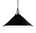 Lustre pendente cor preto 380xH190MM modelo COD10059 - Imagem 1