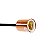 Lustre pendente cor preto/rose gold 620 H170MM modelo COD10067 - Imagem 3