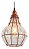 Lustre pendente cor rose D210xH270MM modelo COD10039 - Imagem 1