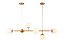 Pendente Jabuticaba Cor Dourado Vidro Opaco Inobari COD10095 - Imagem 1