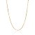 Colar corrente elos cartier 2mm banhado a ouro 18k - Imagem 1