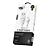 Cabo ELG Lightining L810 bco 1 metro para iphone Sim - Imagem 3
