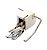 Calcador fechado para quilting reto com guia de costura para máquinas de costura eletrônicas 1050DC, DC6100, DM7200, 2018DC, 2030DC, 2030QDC, 3160QDC, 4120QDC, 1030MX, MC6500P, 8077, 4100QDC – 200311003 - Imagem 1